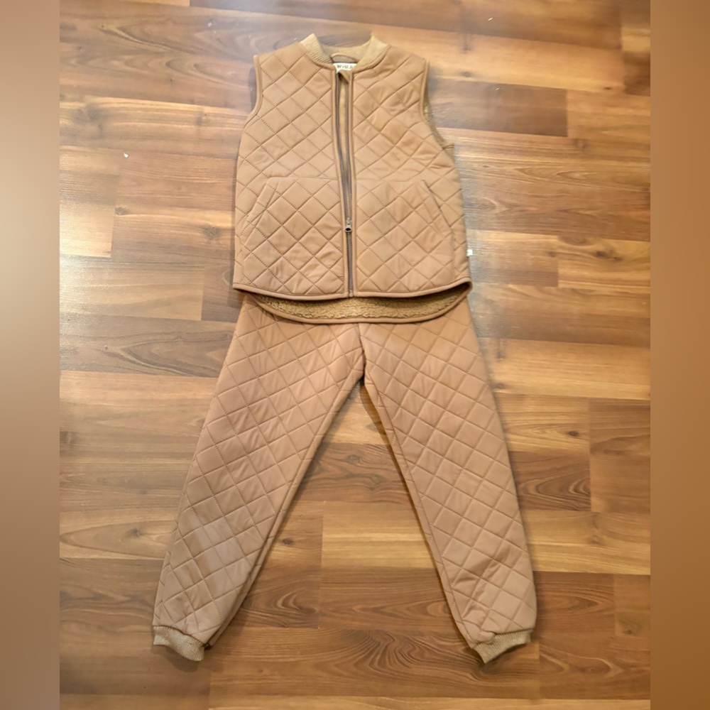 NWOT Wheat Alex Thermo Pants and Eden Thermo Gilet/Vest 8Y